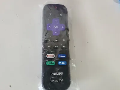 NEW OEM Philips ROKU TV Remote 32PFL4764/F7 32PFL4664 NETFLIX Disney+ Hulu VUDU • $11.86