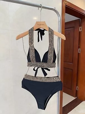  2024 New Versace Swimwear Fashionista Must Have Supermodel Bikini • $82