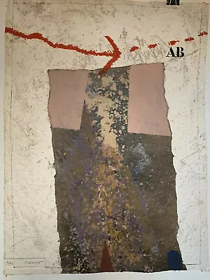 Unframed Carborundum “Directional II” By J. Coignard. Pencil Signed & Numbered • $550