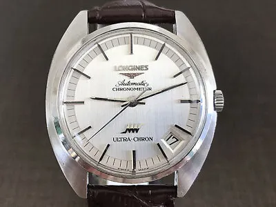 £758.61 • Buy Longines Ultra Chron Chronometer Vintage Overhaul Date Automatic Mens Watch