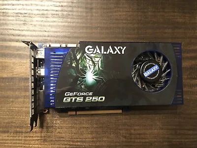 Galaxy NVIDIA GeForce GTS 250 • $26