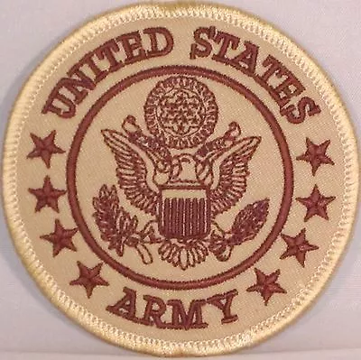 United States Army Seal Military Motorcycle Embroidered Iron On Patch L-1 • $4.99