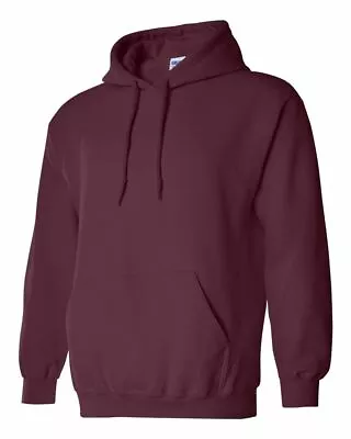 Gildan Adult Heavy Blend 50/50 Long Sleeves Pullover Hooded Sweatshirt G185 • $27.30