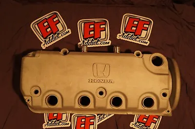 92-00 Honda Civic D16Z6 D16Y7 D16Y8 D Series Turbo Vented -10an Valve Cover D15B • $358.99