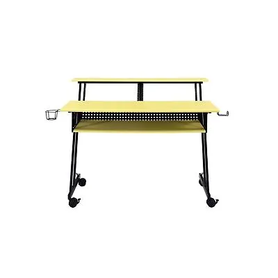 Music Recording Studio Desk Yellow & Black • $258.94