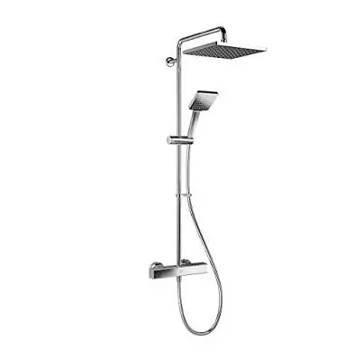 Honesty ERD Square Bar Valve Mixer Shower Powerful Performance Chrome • £367.44