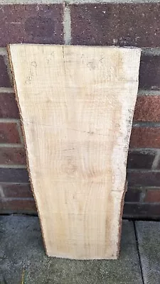 Live Edge Oak Wood Slab #D Hardwood Board Waney Edge Slab • £19