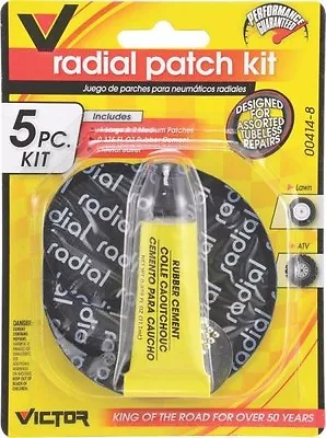 New Monkey Grip 04148 / M8816 Radial 5 Pc Rubber Tire Repair Patch Kit 6391403  • $2.39