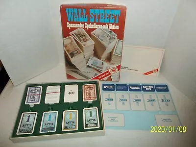 ASS Wall Street Vintage Board Game NEW   Q41 • $15.99