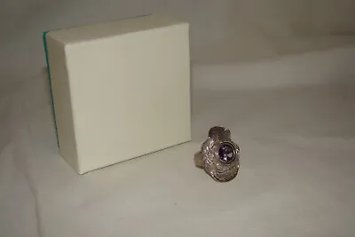 QVC/HSN Hagit Sterling Vibes 2.50 Ct Amethyst Ring Size 9 • $75