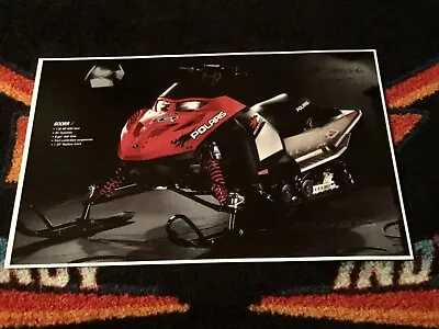 🏁 08 POLARIS INDY IQ 600 RR Snowmobile Poster Semi Vintage Race Sled 600RR XC • $21.88