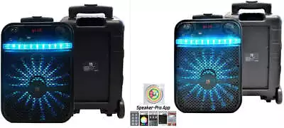 2 MR DJ AXL Bluetooth Speaker 10  Portable Speaker With Bluetooth Rechargeable • $169.99