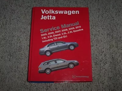 2005-2007 VW Jetta Shop Service Repair Manual TDI Diesel GLI Wolfsburg 2006 • $181.44