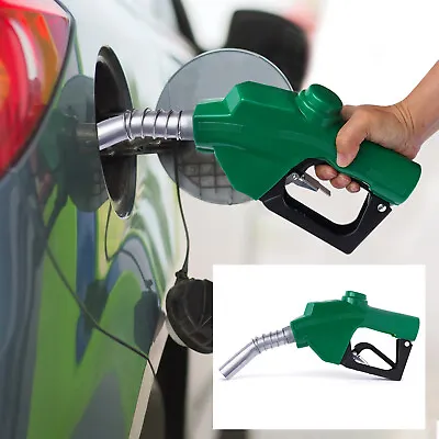 1  Automatic Fuel Nozzle Automatic Shut Off Gas Pump Handle Fuel Refilling Green • $47.50