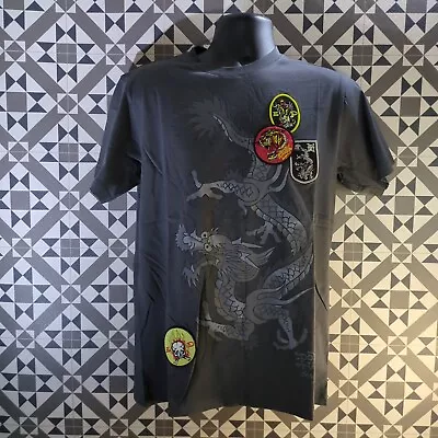 Ed Hardy SS23 2022 Multi Patch T Shirt Size Medium In Three Colours • £32