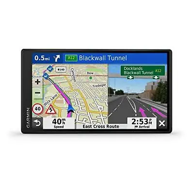 Garmin DriveSmart 55 MT-S 5.5 Inch Sat Nav With Edge To Edge Display Map Update • £99.41