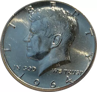 1964 Kennedy Half Dollar 90% SILVER US Mint Coin BU • $20