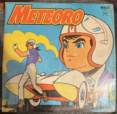 Vintage Very Rare 1975 Argentina Lp Meteoro Speed Racer Mach 5 Vinyl Long Play • $80