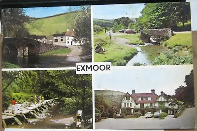 England Exmoor Lorna Doone Farm Tarr Steps - Posted 1968 • £1.49