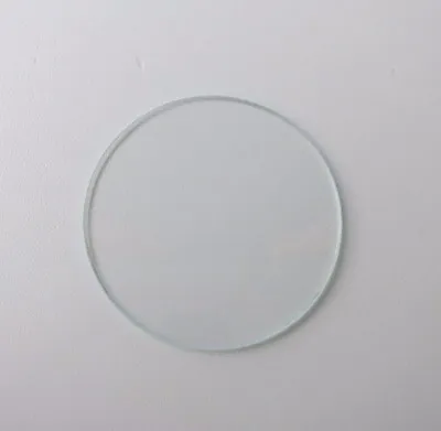 1.5mm Thick FLAT Mineral Watch Crystal Round Glass 18mm-45mm Diameter GF8815B • $7.15