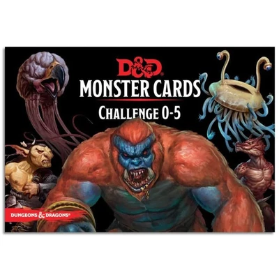 $49.49 • Buy D&D Spellbook Cards Monster Challenge Deck 0-5