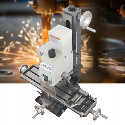 RCOG-25V Precision Mill/Drill Bench Top Mill And Drilling Machine 110V 1100W R8 • $1899.80