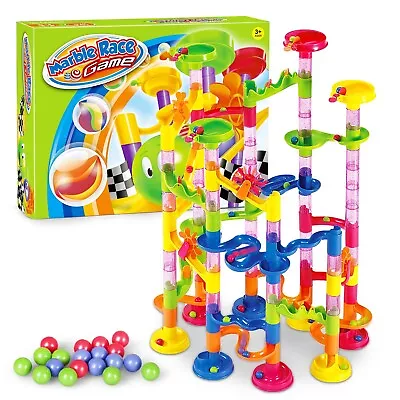 Toy Marble Run Rolling Game Set For Kids(Large Size) (105 PCS Rolling Game) • $47.51