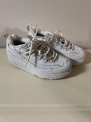 SKECHERS Womens’ White Shape-Ups Shoes Size 7.5 • $31.99