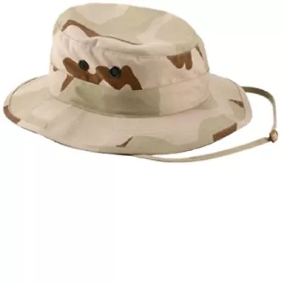 Military 3-Color Desert Camo Boonie Cover - Army USMC Boonie Hat - Made In USA  • $26.95