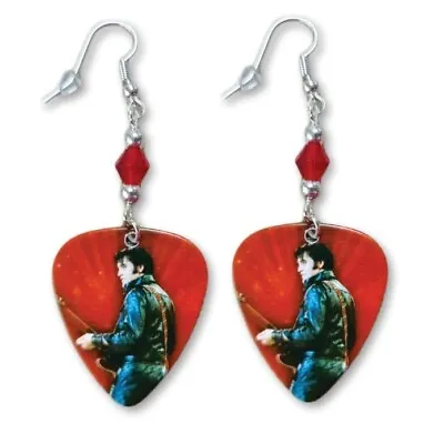 ELVIS PRESLEY EARRINGS - '68 Comeback ~ New In Package- Silver Components-EPE • $17.77