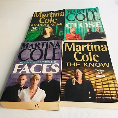 4 X Martina Cole Book Bundle Large Paperback Thriller Mystery Suspense Fiction • $33.75