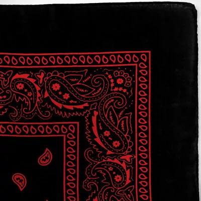 3-Pack Bandana 100% Cotton Paisley Print Double-Sided Scarf Head Neck Face Mask • $6.98