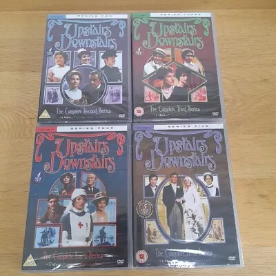 Upstairs Downstairs Complete Series 2 3 4 & 5 NEW SEALED DVD Network ITV Boxset • £9.49