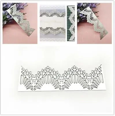 Lace Metal Cutting Dies Scrapbooking Paper Cards Cut Embossing Stencil Template  • £3.07