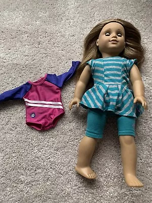 American Girl Doll Retired McKenna 18  With 2 Outfits • $83.99