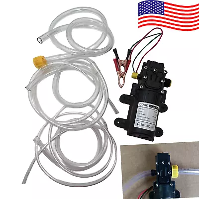 12V Motor Oil Fluid Extractor Electric Siphon Transfer Pump Change Oil DIY USA! • $19.78