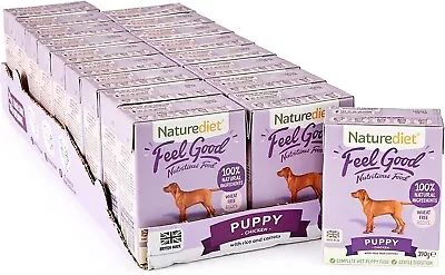 Naturediet - Feel Good Wet Dog Food Natural And Nutritionally Balanced Puppy • £22.89