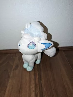 Pokemon Center Alola Vulpix Rokon Original Plush Doll Toy White 2016 8  • $18.74