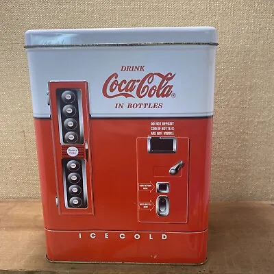 1996 - Tin Metal Coca-Cola COKE Vending Machine Can  • £7.59