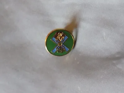 Knights Of Saint Andrew Masonic Lapel Tac Pin Green Fraternity KSA NEW! • $7.95