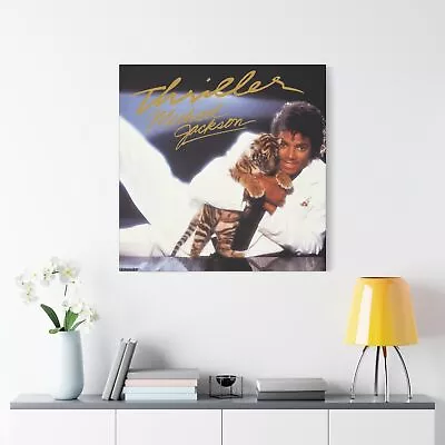 Michael Jackson Thriller Alternate Album Cover Matte Canvas • $34.99