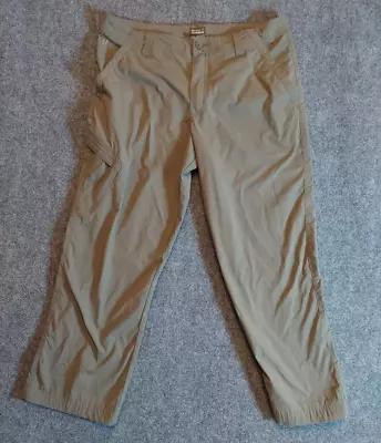 Royal Robbins Pants Mens 36x30* Green Olive Hiking Cargo Outdoor Nylon Casual • $23.77