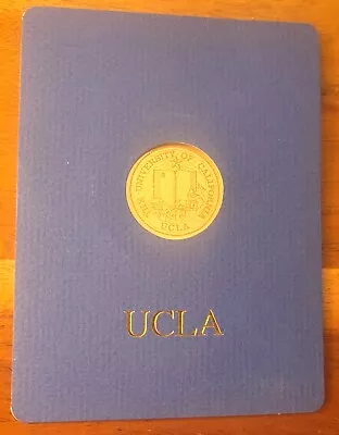 UCLA Seal Metal Bookmarker • $20
