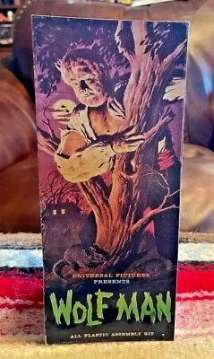 Wolfman Aurora Model Kit Repro.Box Top Tabletop Standee • $20.50