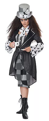 California Costumes A Very Mad Hatter Adult Costume Black/Gray Large • $59