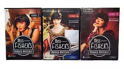 Miss Fisher's Murder Mysteries: Complete Series 1-3 (11-DVD) Series 3 Is NEW • $24.99