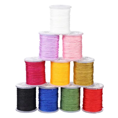 £6.50 • Buy  TINKSKY Colors 0.8mm Nylon Beading String Knotting Cord Chinese Knotting Cord