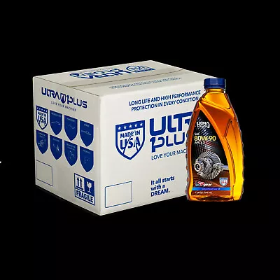 Ultra1Plus SAE 80W-90 Conventional Gear Oil API GL-5 (12 QTS) • $86.13