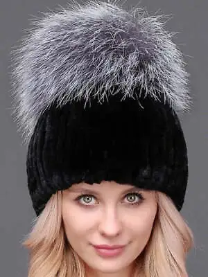 Beanie-Cap-Headband-Fur Headband-Ear Muff-Neck Warmer-Ear Warmer-Fur Hat-Rabbit • $199