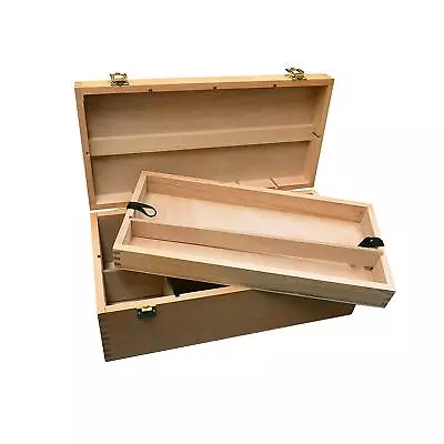 Studio 22 Sherwood Wooden Art & Craft Storage Box Caddy • £47.99